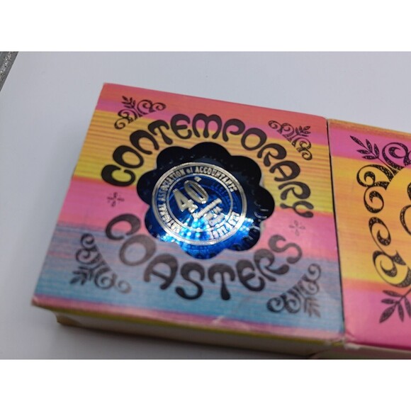 8) Ritepoint Blue Hippy Coasters 40th National Association Of Accounting York PA - Picture 10 of 15